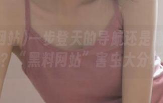 一步登天的导航还是隐秘的阴影？“黑料网站”害虫大分析！